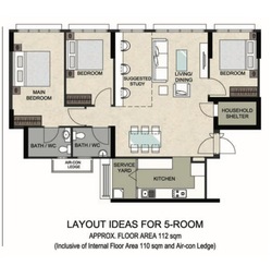 Blk 443C West Ridges @ Bukit Batok (Bukit Batok), HDB 5 Rooms #515451451